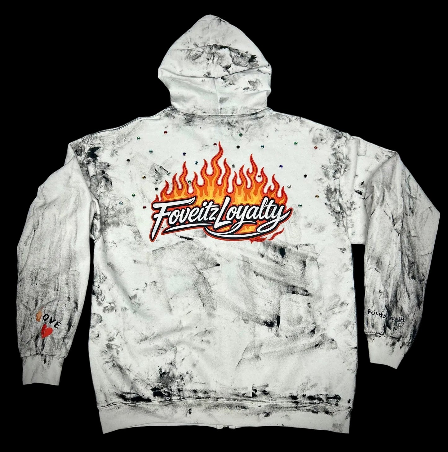 FOVE ZIP UP HOODIE (regular fit)