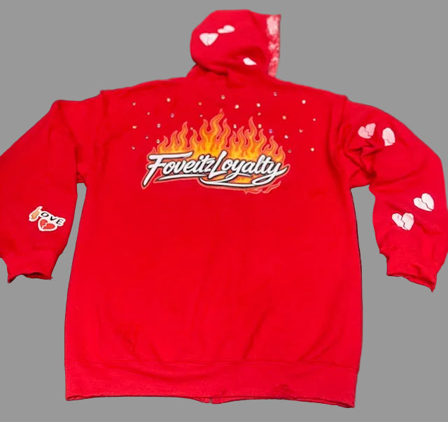 FOVE ZIP UP HOODIE (regular fit)