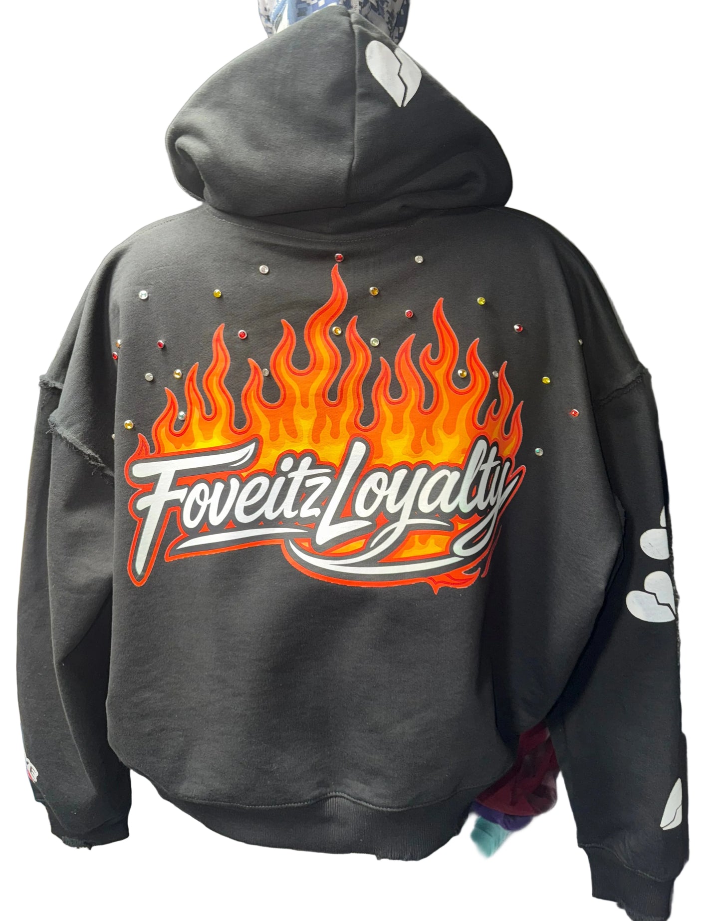 FOVE HEAVYWEIGHT OVERSIZE ZIP UP HOODIE