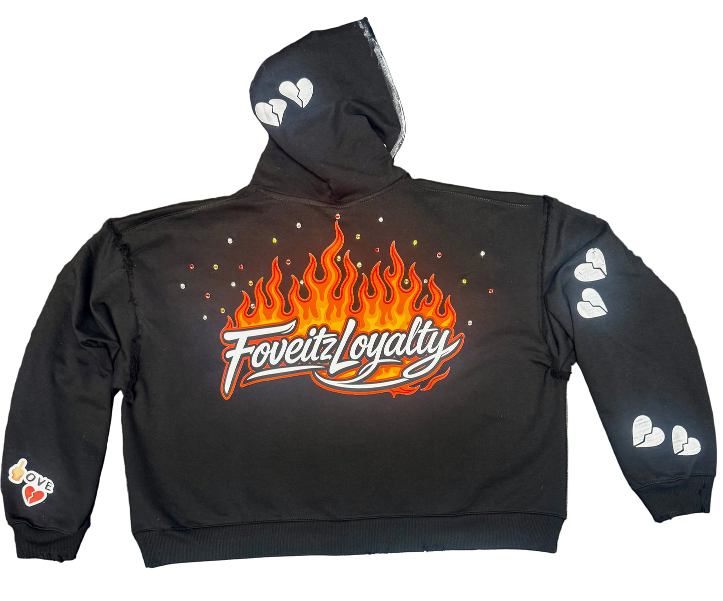 FOVE HEAVYWEIGHT OVERSIZE ZIP UP HOODIE