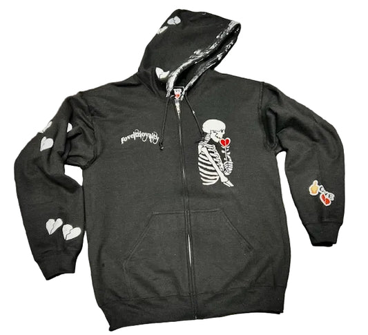 FOVE ZIP UP HOODIE (regular fit)