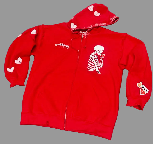 FOVE ZIP UP HOODIE (regular fit)